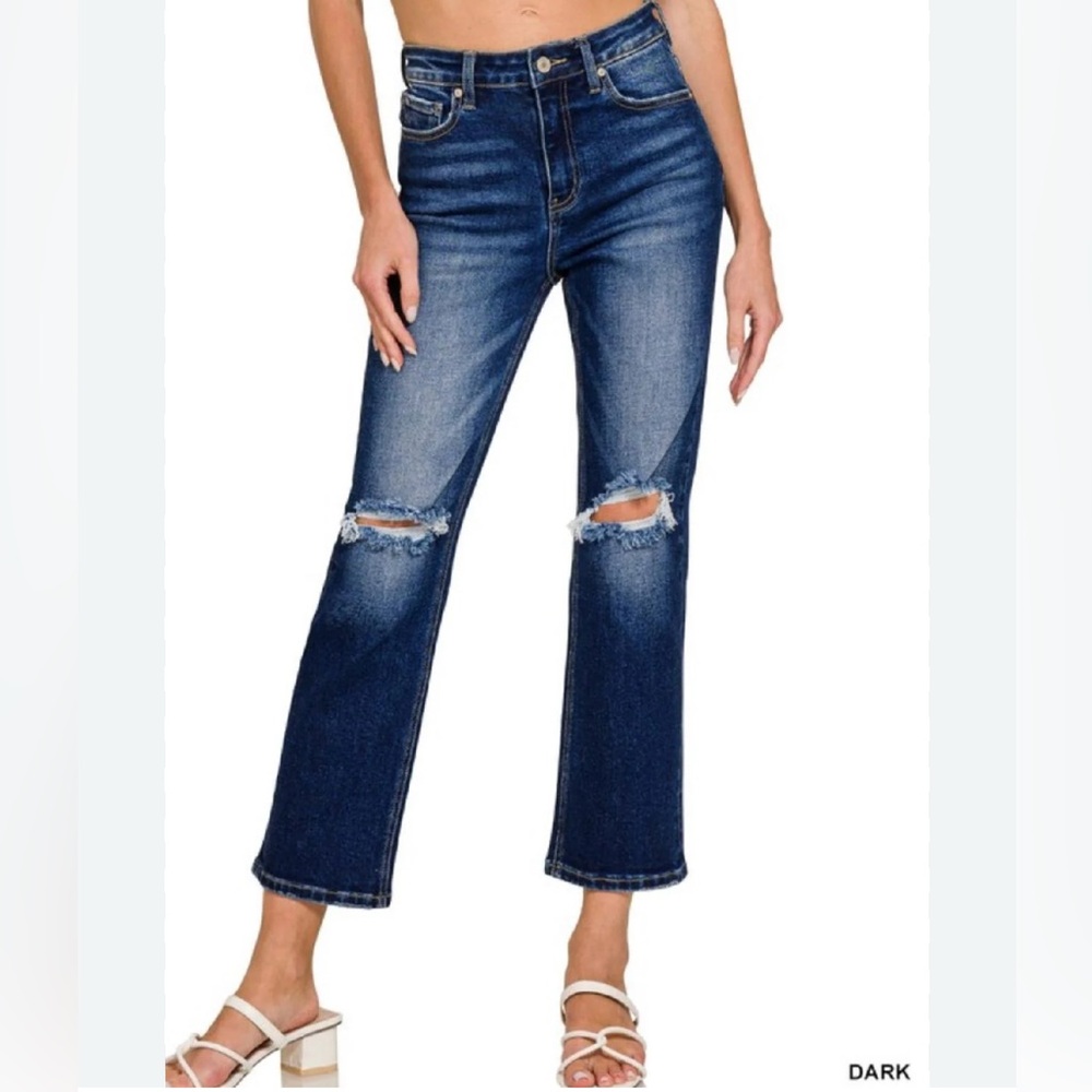 Zenana Distressed Jeans